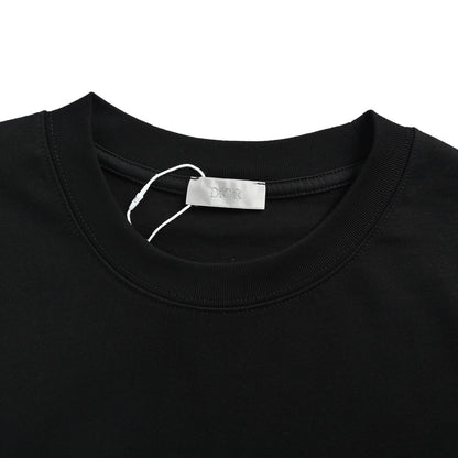 Dior metal badge short sleeves on the chest