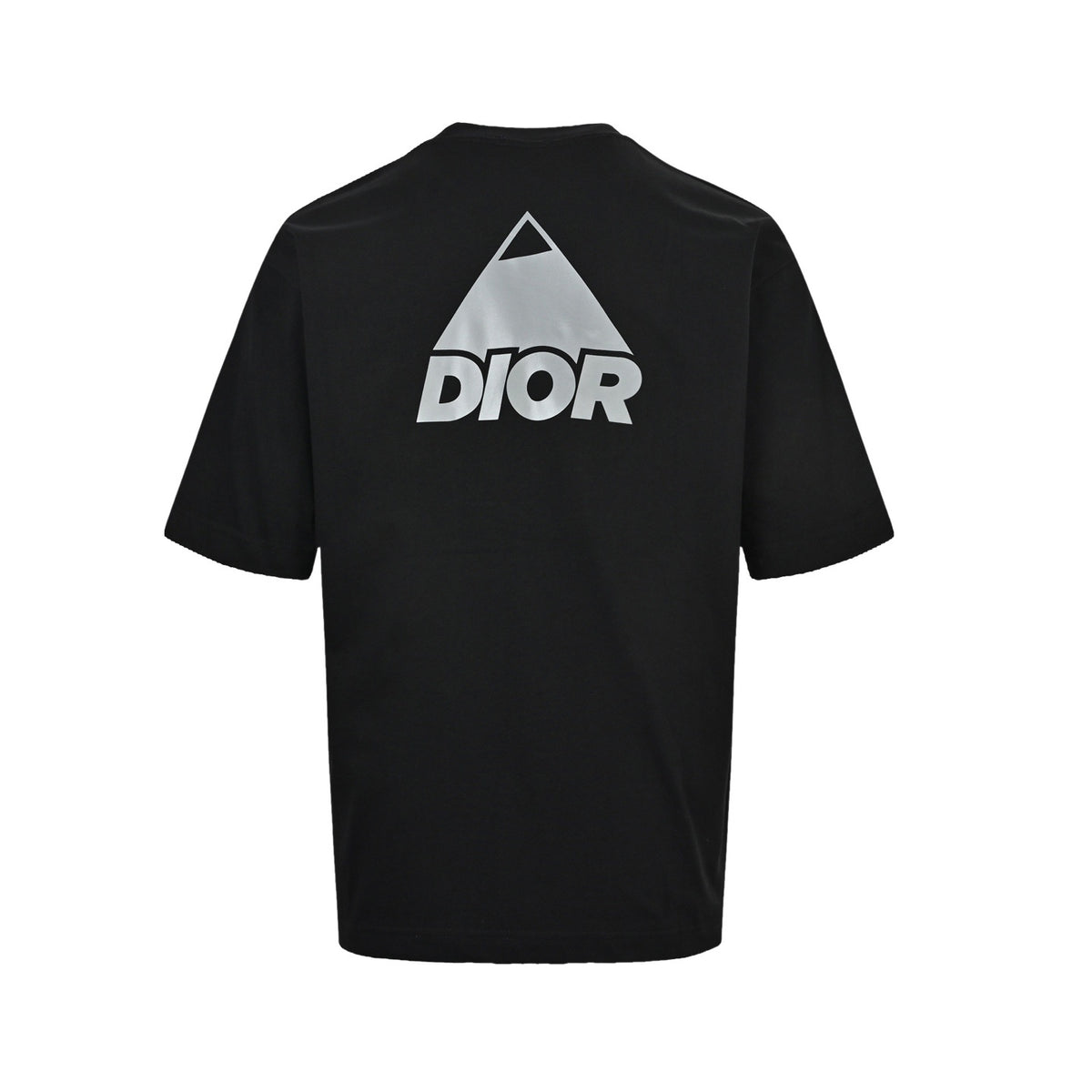 Dior reflective printed triangle icon short sleeves