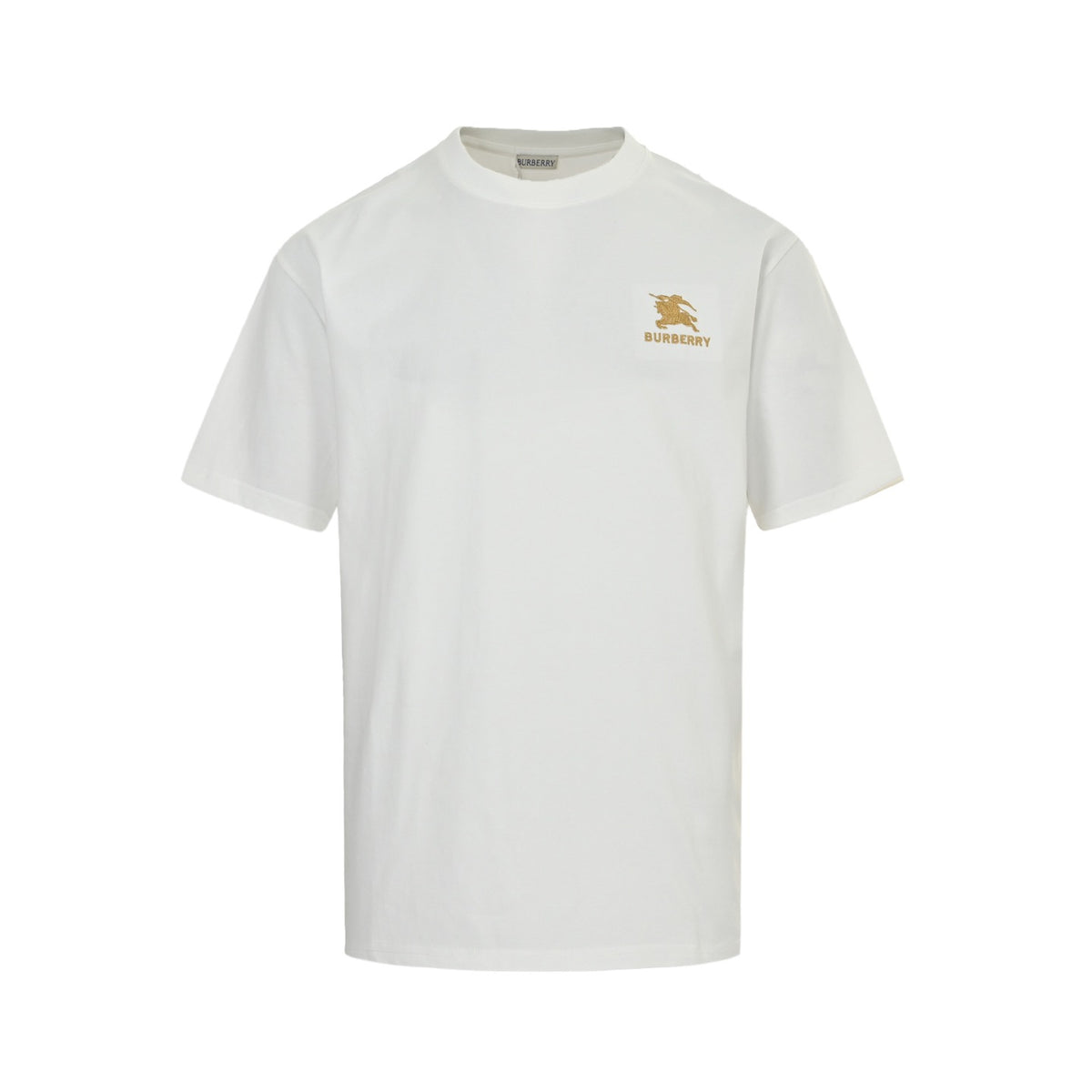 Burberry 25ss chest gold label war horse embroidered short sleeves