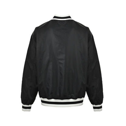 Balenciaga 26ss NBA joint embroidered baseball jacket