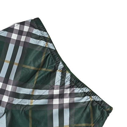 Burberry diagonal mesh-lined beach shorts