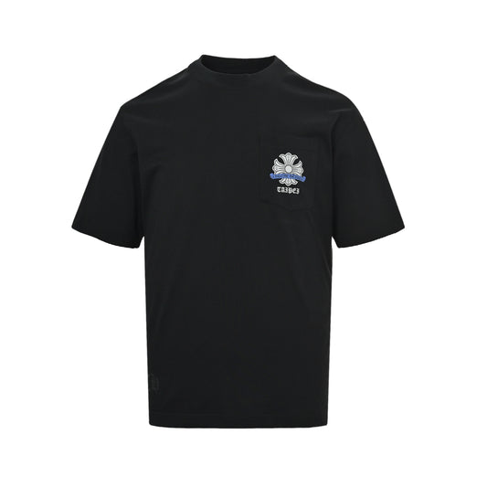 Chrome Hearts Cross Print Pocket Short Sleeves