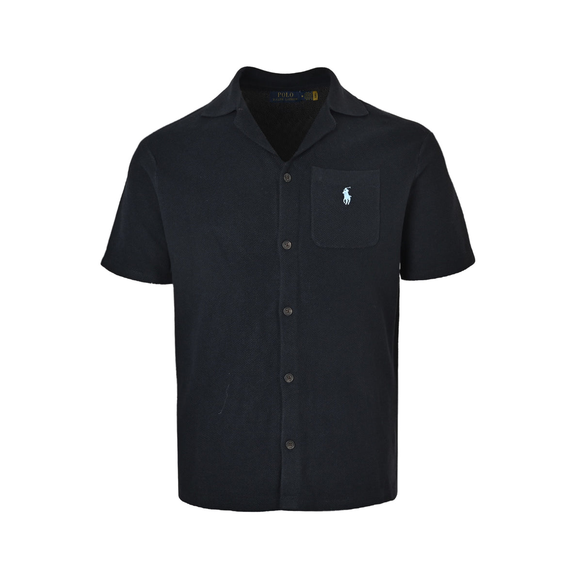 Ralph Lauren pocket embroidered knitted short-sleeved shirt
