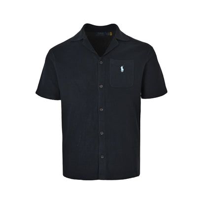 Ralph Lauren pocket embroidered knitted short-sleeved shirt