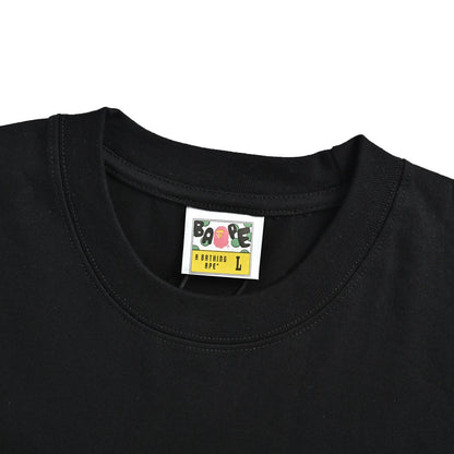 Bape little monkey and donkey print short sleeves