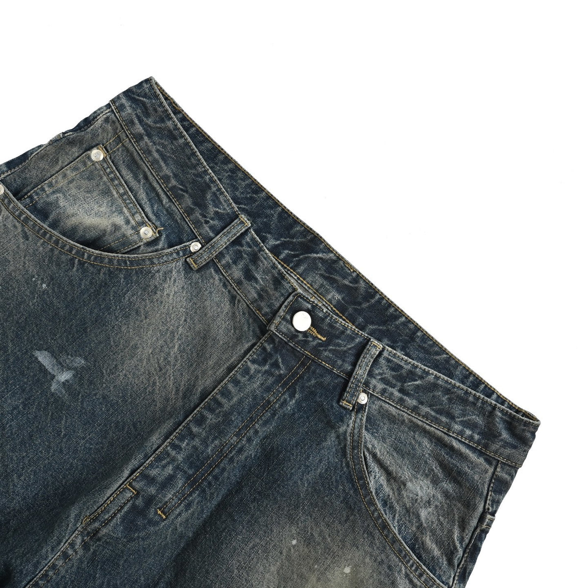 ANCELLM 25ss new washed rendering jeans