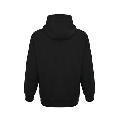 Gucci 25Fw letter embroidered hooded sweatshirt