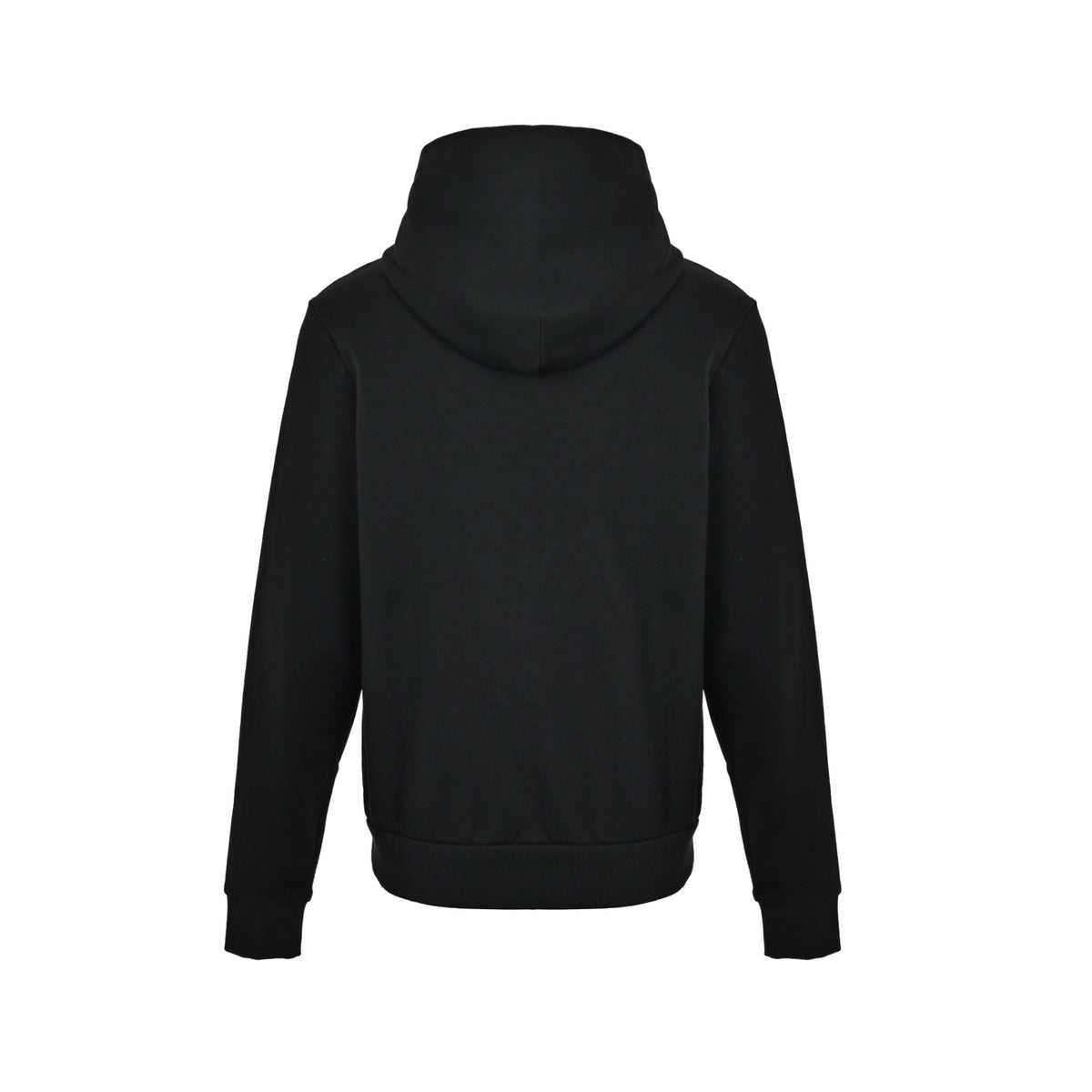 Moncler/mask embroidered patch zipper hooded sweatshirt jacket