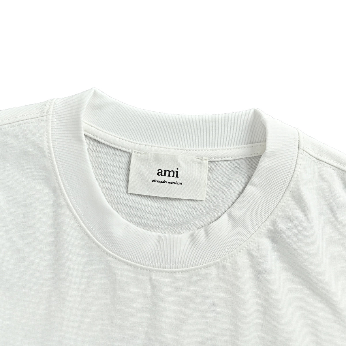 Ami Paris tulip love embroidered short sleeves