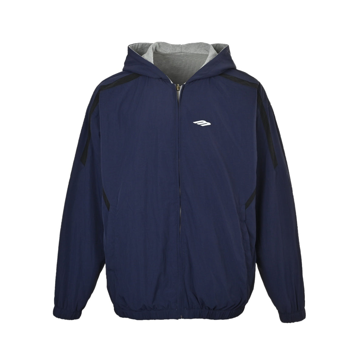 Balenciaga 25Fw double-sided spliced ​​storm jacket