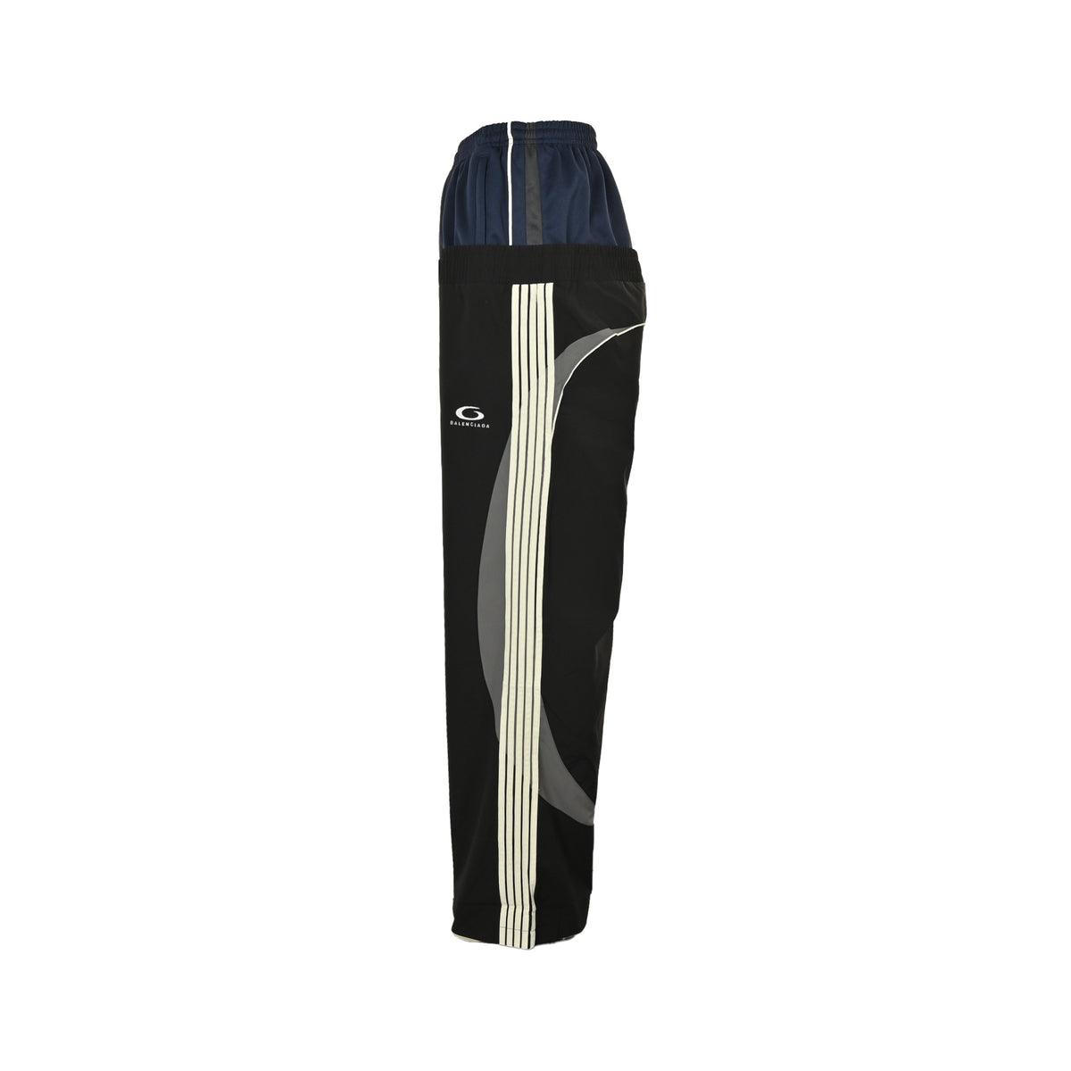Balenciaga/Balanciaga double waist side five-stripe sports trousers