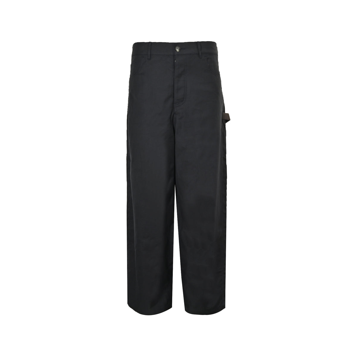 Loewe/Loewei small label cotton twill cargo trousers