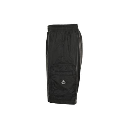Moncler/muzzled three-party joint packable nylon shorts