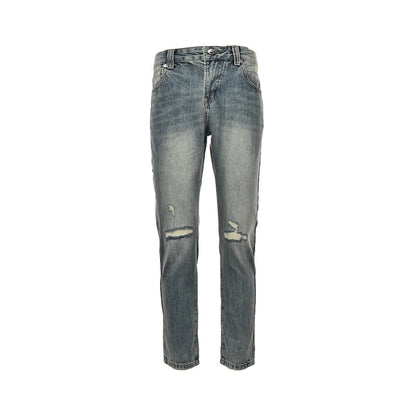 Burberry 23Fw pocket embroidered wheat jeans