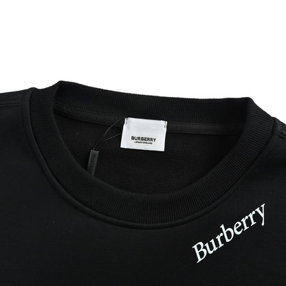 Burberry 25Fw sketch war horse print round neck sweatshirt