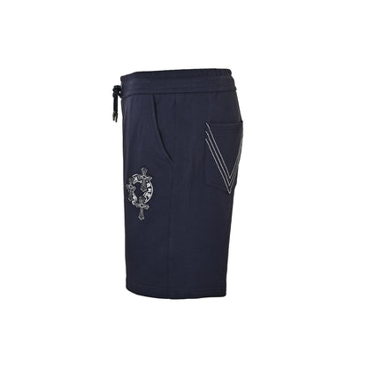 Chrome Hearts cross patch embroidered shorts