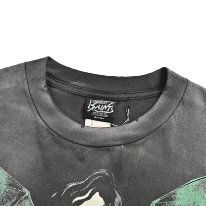 SAINT MICHAEL skull devil angel print short sleeves
