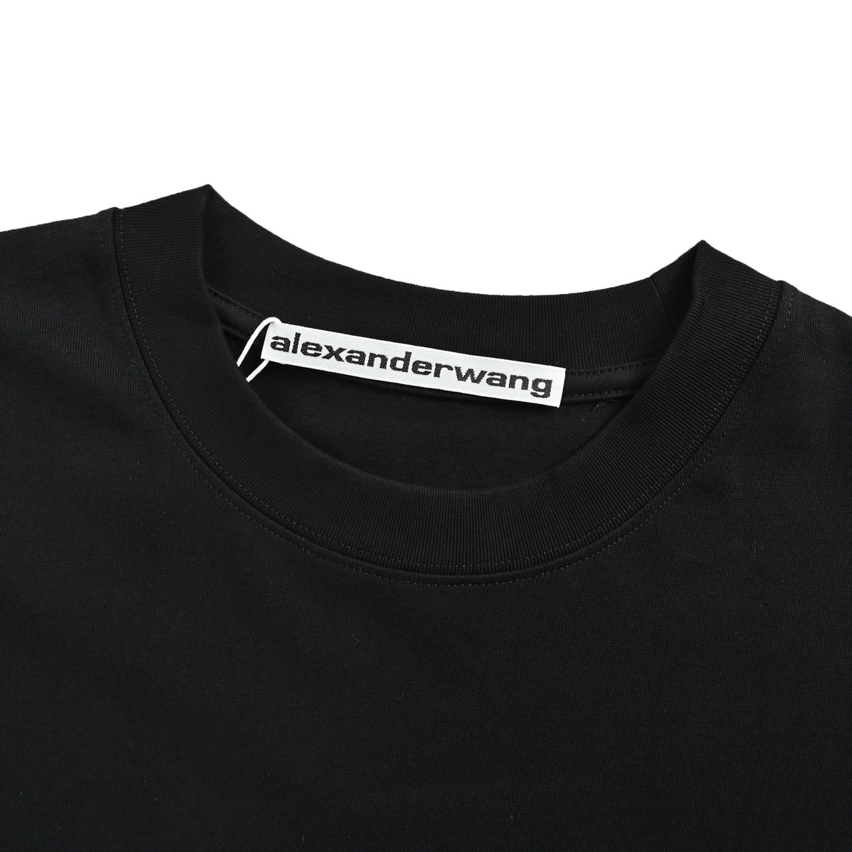 Alexander Wang letter embroidered short sleeves