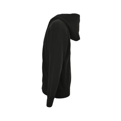 Loewe/Luoyiwei Anagram hooded knitted jacket with embossed back zipper