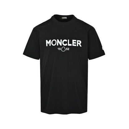 Moncler/Mask 1952 series classic large logo printed short sleeves