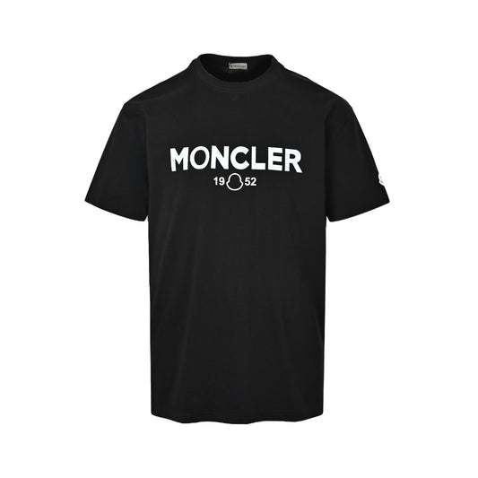 Moncler/Mask 1952 series classic large logo printed short sleeves