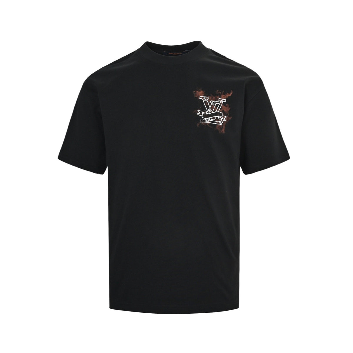 Louis Vuitton 26ss smoke hollow logo embroidered short sleeves