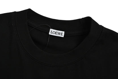 Loewe & Suna Fujita joint style ginseng essence embroidered short sleeves