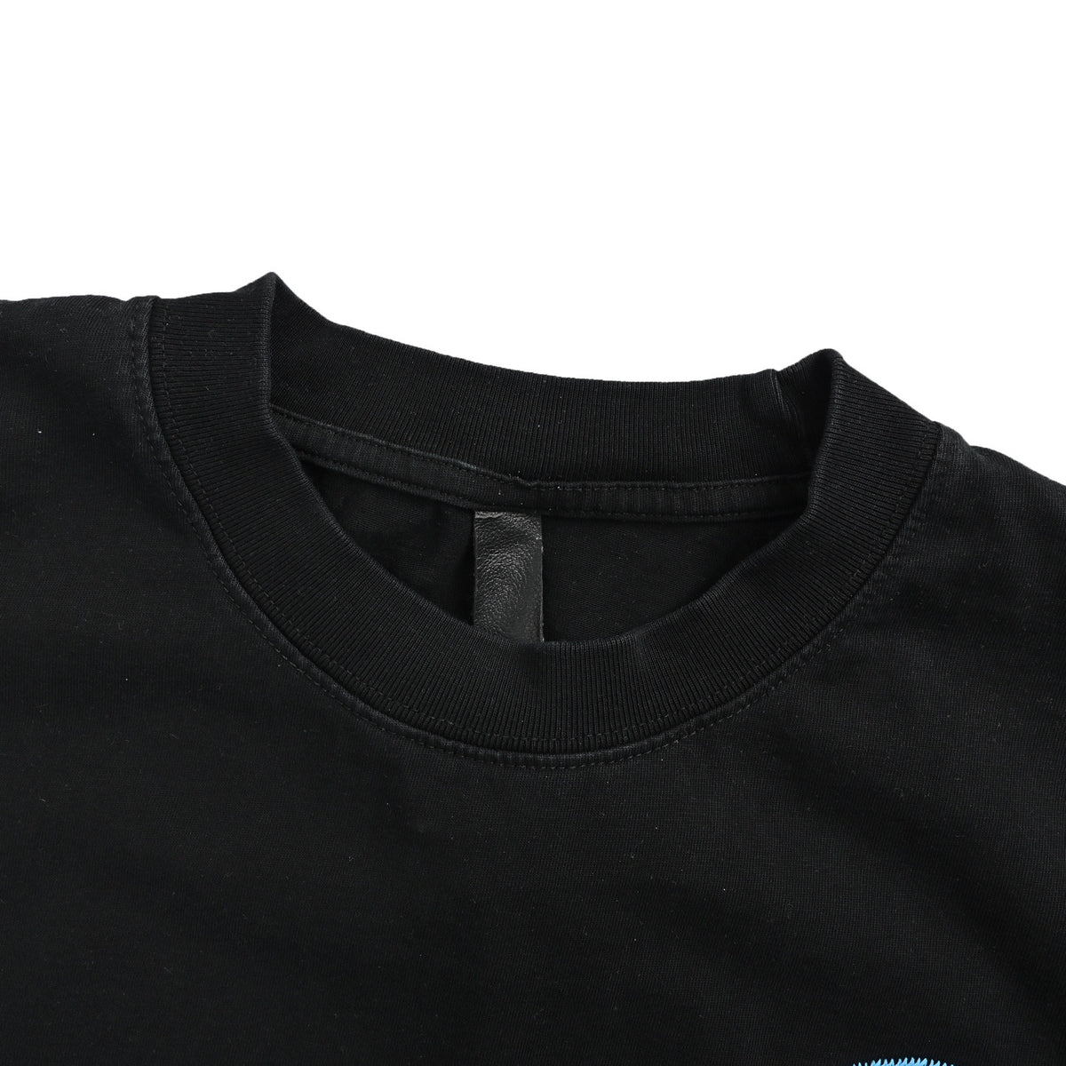 Chrome Hearts/Chrome Heart woven embroidered scroll short sleeves
