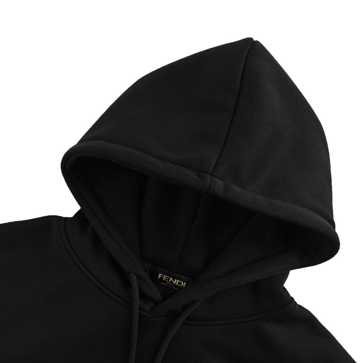 Fendi puppy print hooded sweatshirt