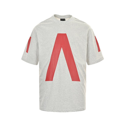 Balenciaga Music Capsule Series Cracked Arrow Print Short Sleeves