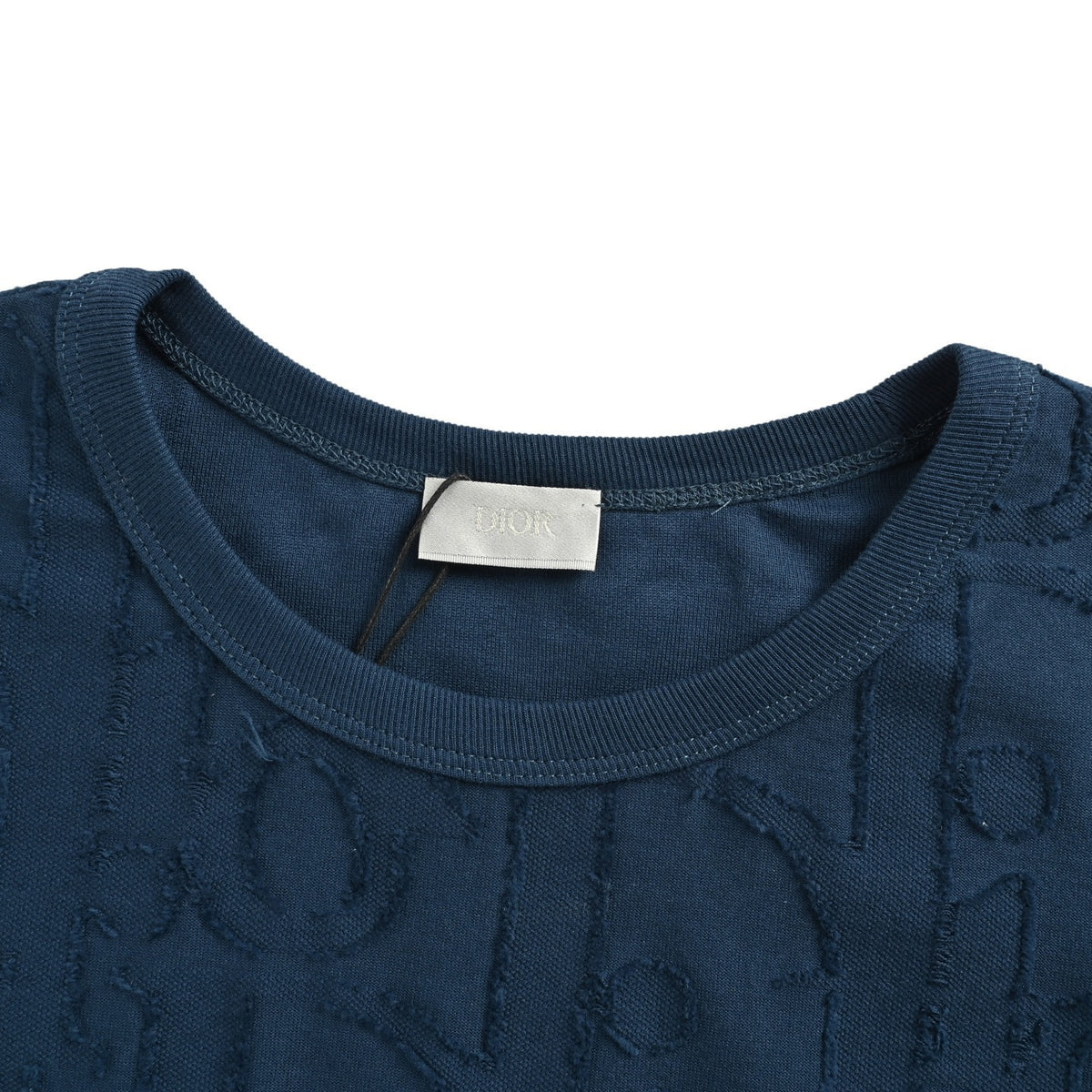 Dior 25ss all-over presbyopia jacquard short sleeves