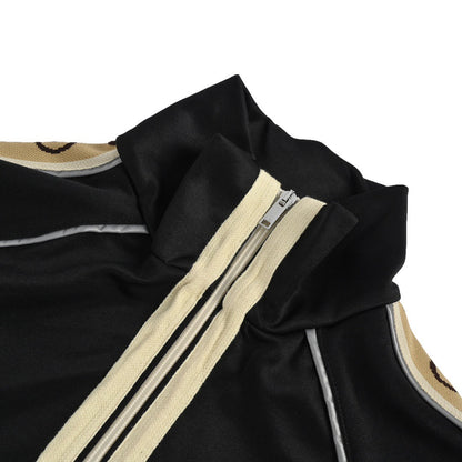 Gucci classic side double G reflective webbing suit jacket