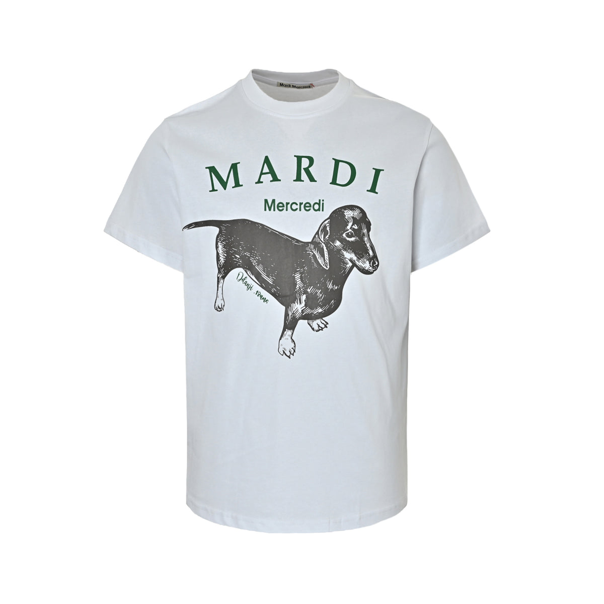 Mardi Mercredi dachshund print short sleeves