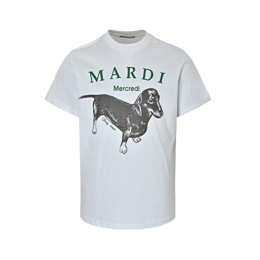 Mardi Mercredi dachshund print short sleeves