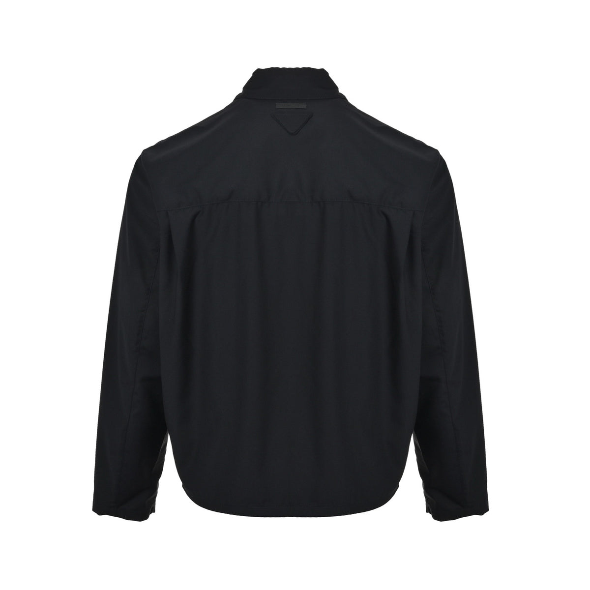 Prada solid color wool lapel short jacket