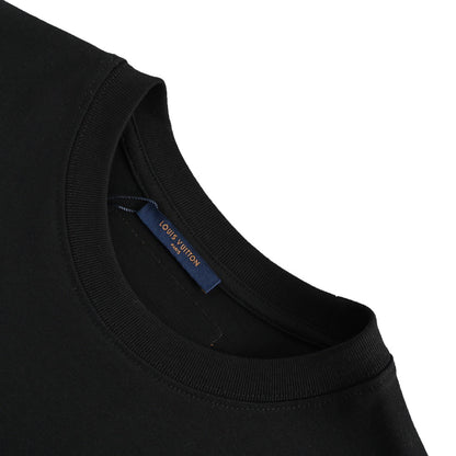Louis Vuitton 23ss presbyopic letter logo printed short sleeves