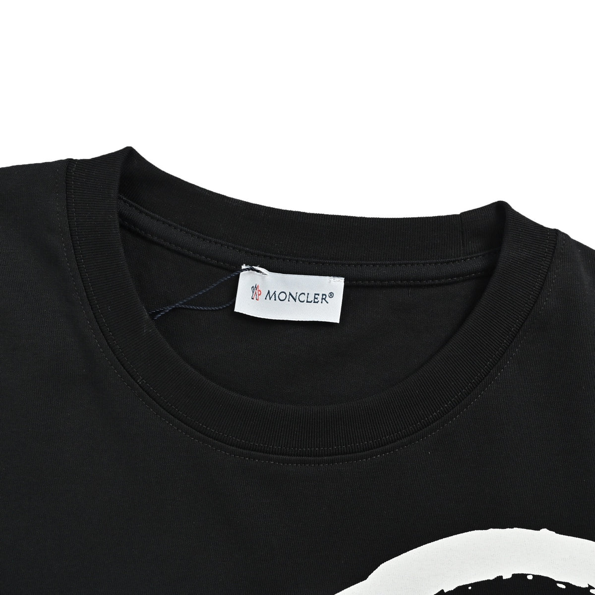 Moncle/Muzzled Short Sleeves with Big Logo on the Chest