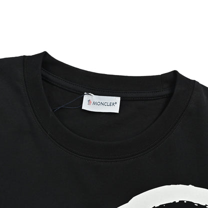 Moncle/Muzzled Short Sleeves with Big Logo on the Chest