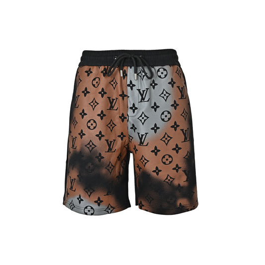 LouisVuitton/Louis Vuitton gradient sfumato printed shorts
