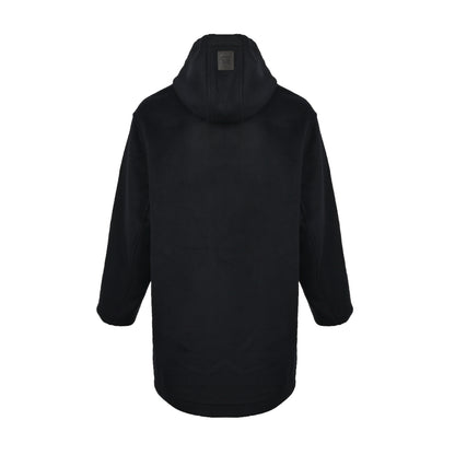 Loewe/Luo Yiwei long hooded coat with leather label