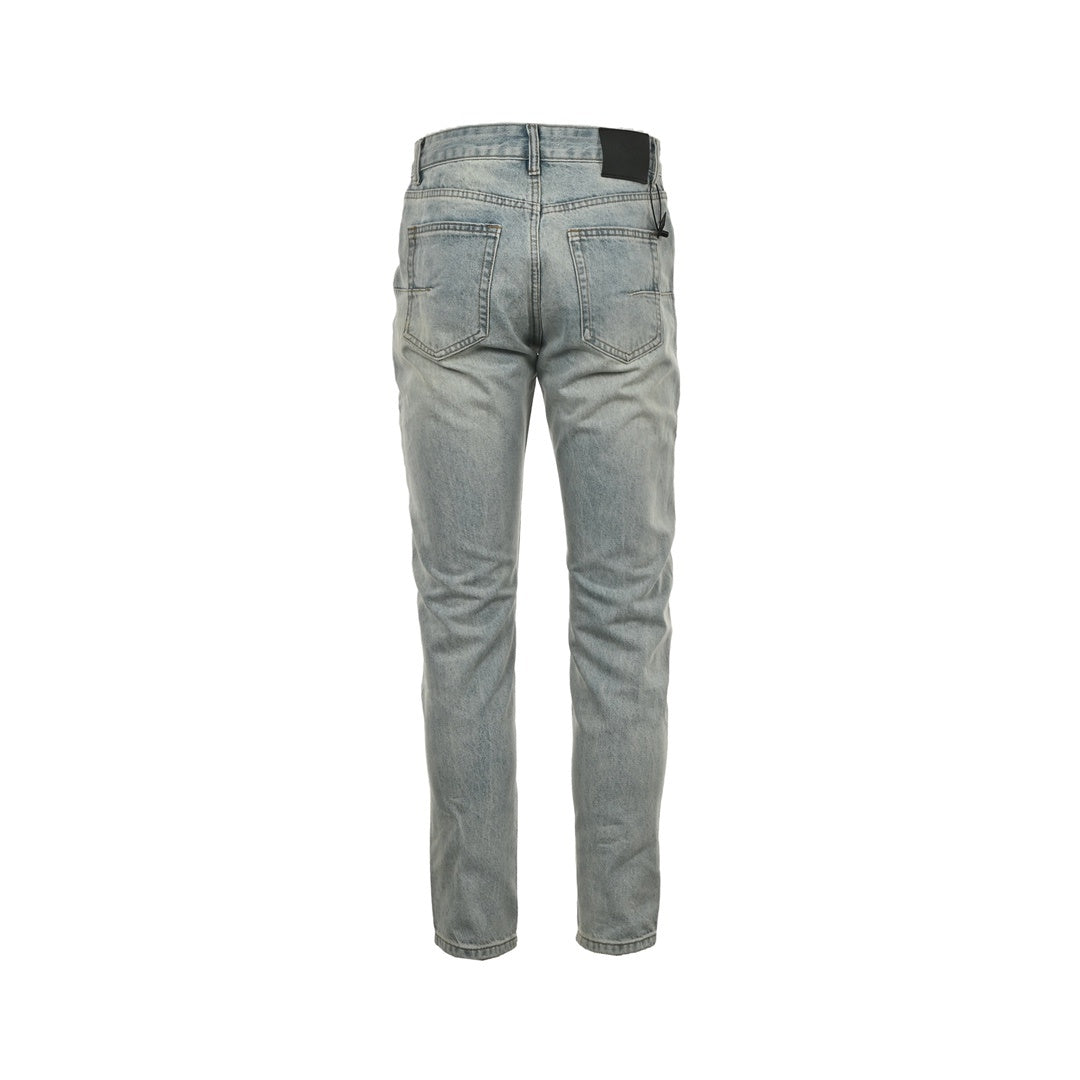 Dior pocket split jeans