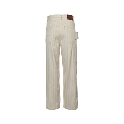 Dior 25ss striped denim suit jeans