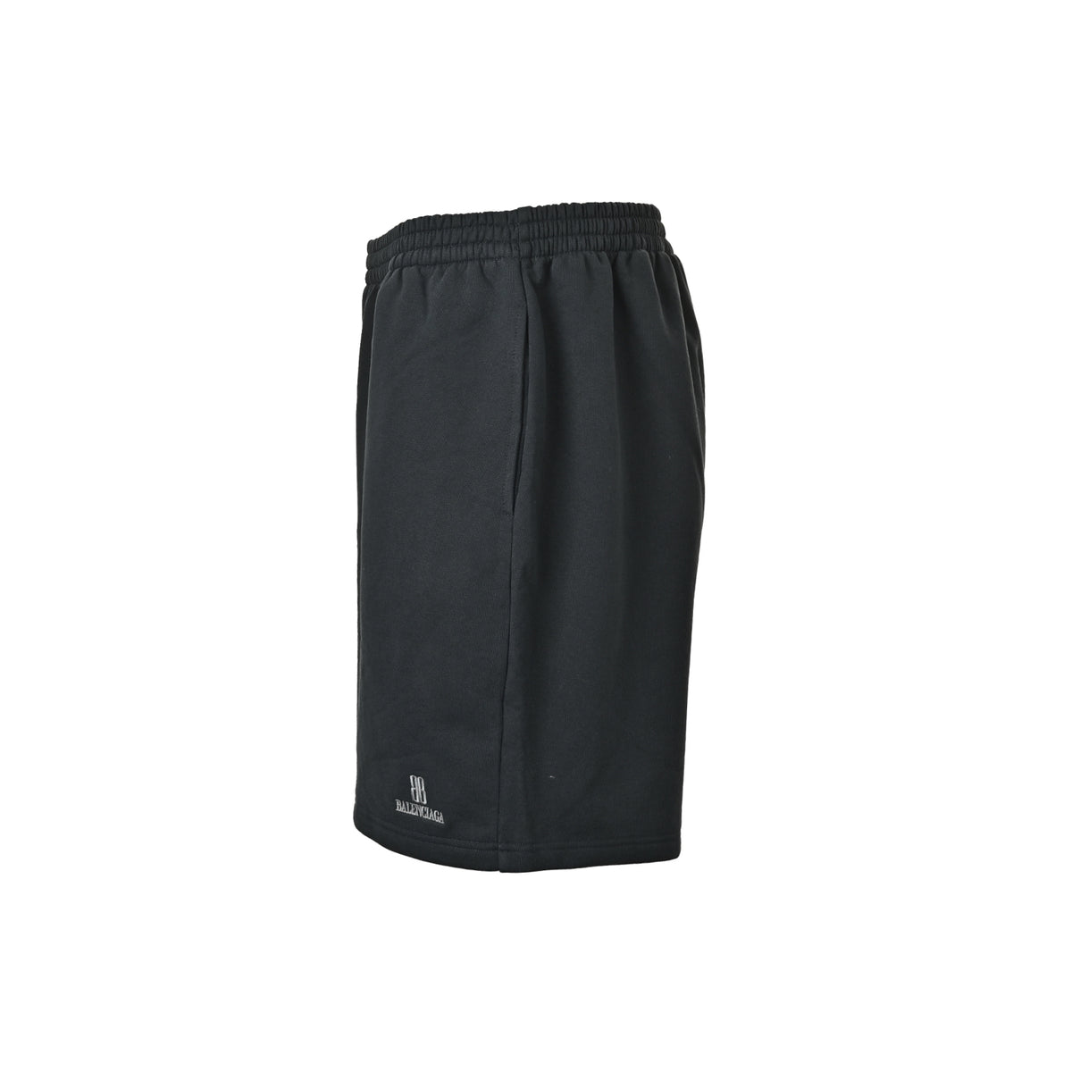 Balenciaga BB small logo embroidered shorts