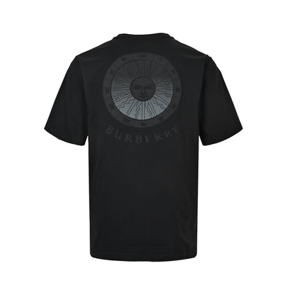 Burberry 26ss sun logo embroidered short sleeves
