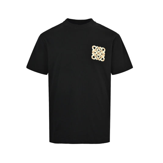 Loewe/Luo Yiwei towel embroidered logo embroidered short sleeves