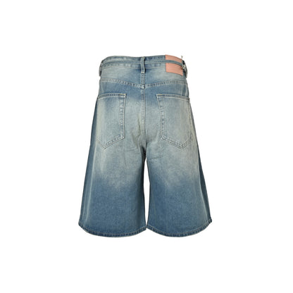 Acne Studios waistband ripped denim shorts