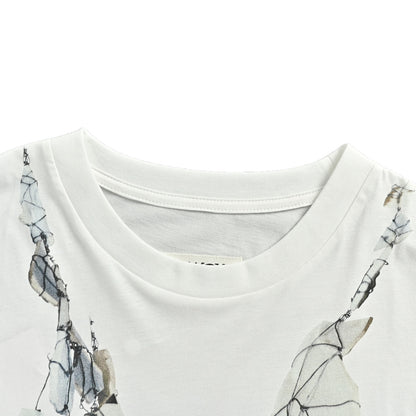 Maison Margiela/Margiela 26ss fragment print short sleeves