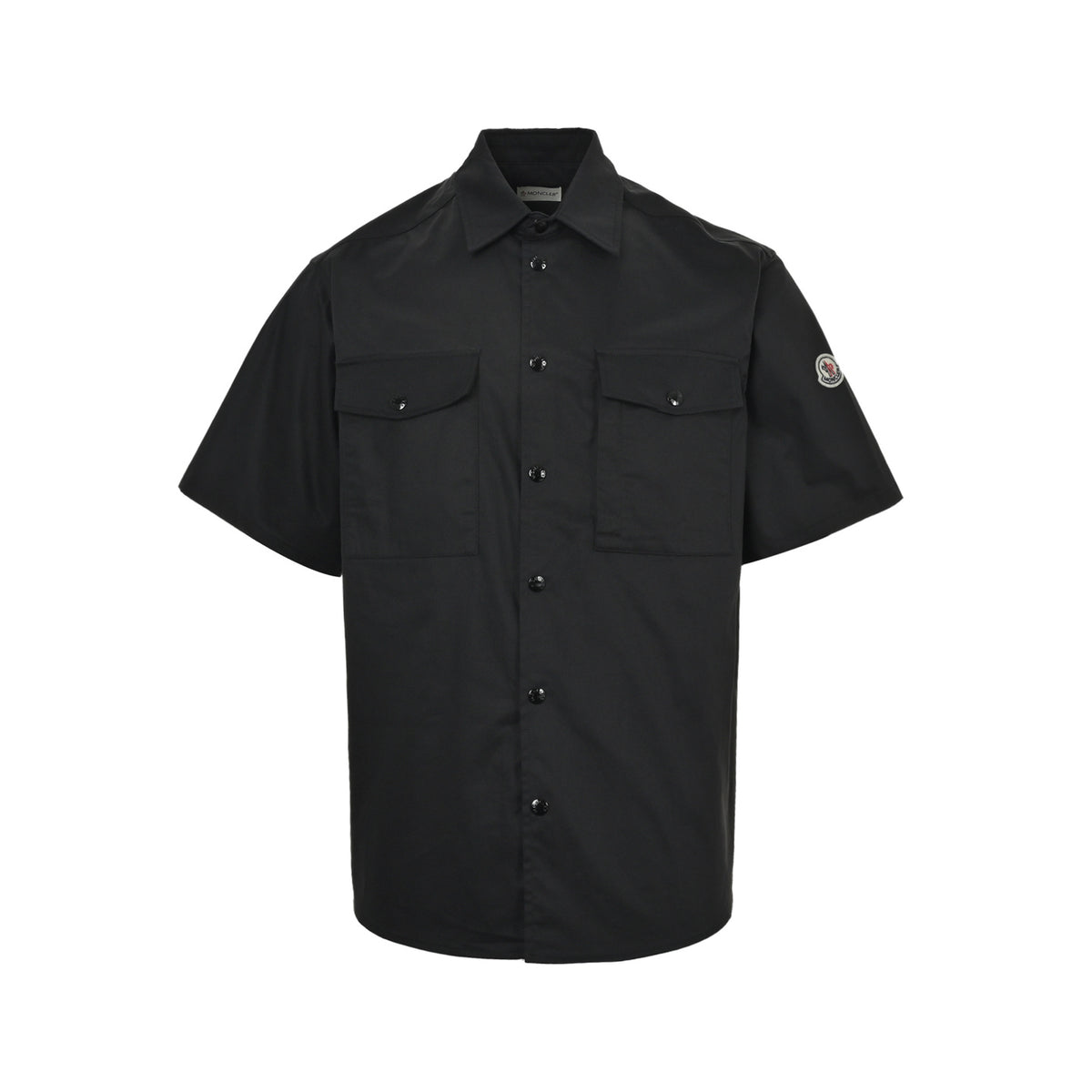 Moncler/mask double pocket short-sleeved shirt