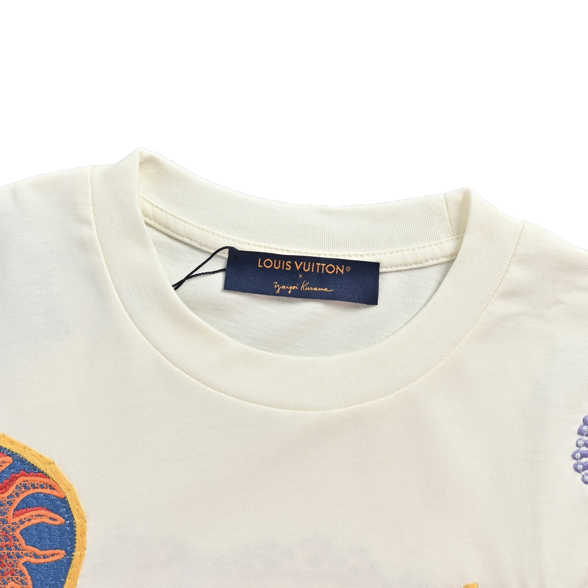 Louis Vuitton sunflower embroidered short sleeves