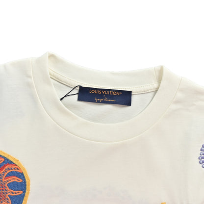 Louis Vuitton sunflower embroidered short sleeves